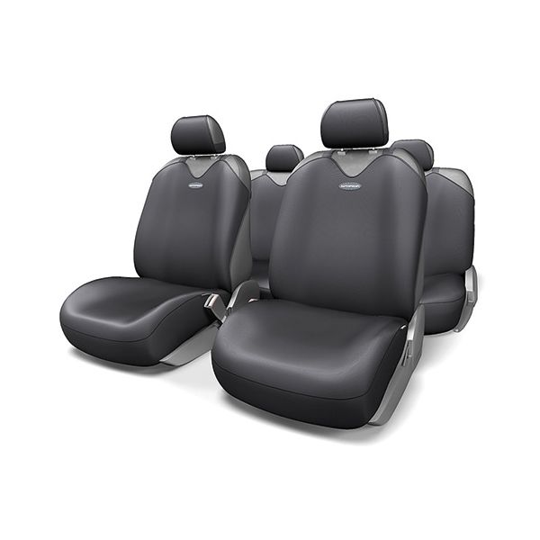 

Авточехлы (майка) на передние сиденья полиэстер темно-серые Forum Front CARFASHION 21245