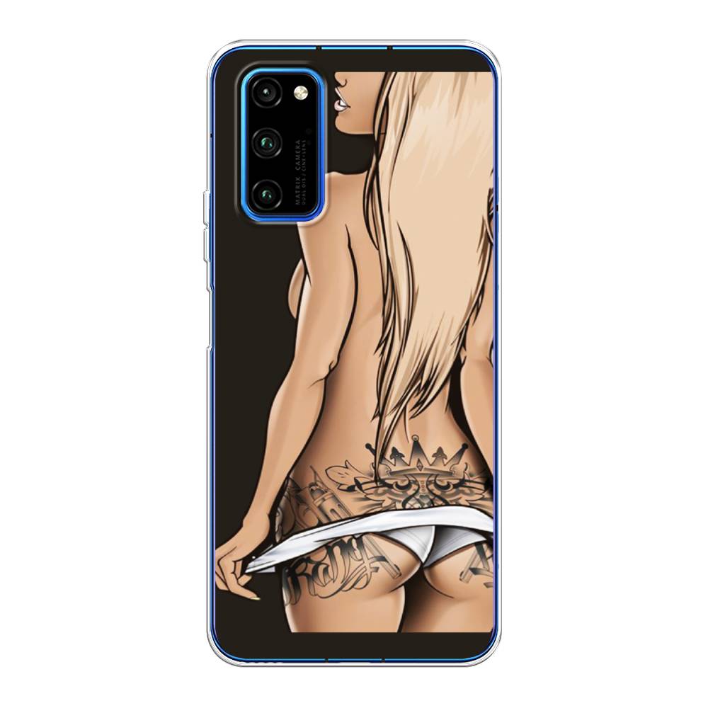 

Чехол на Huawei Honor V30 Pro "Обнаженная девушка", 611450-6