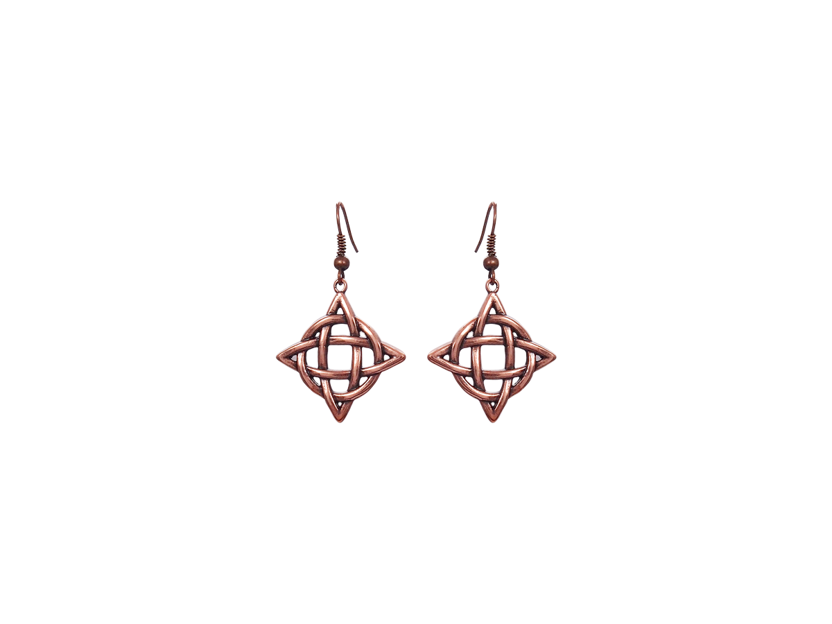 

Серьги подвески из меди Мастерская Алёшиных Л27.35.01.00, Л27.35.01.00