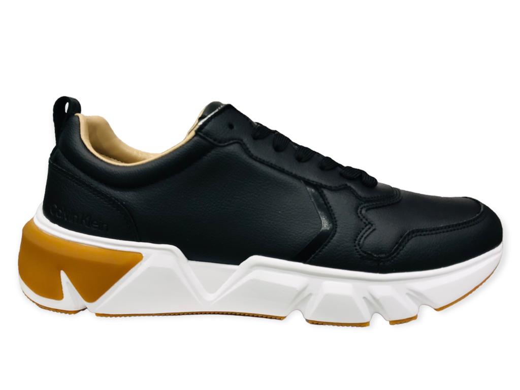 

Кроссовки мужские Calvin Klein HM0HM00648 черные 9.5 US, Черный, HM0HM00648