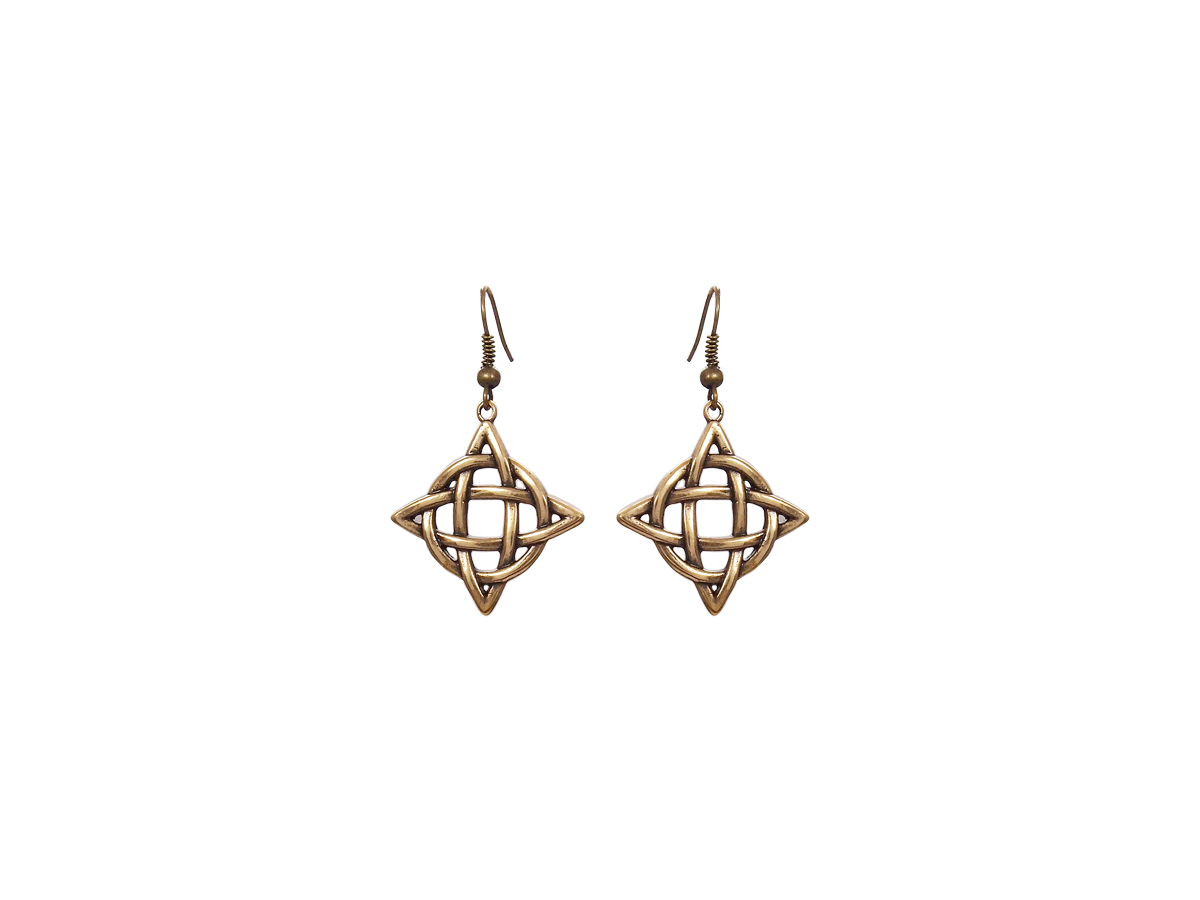 

Серьги подвески из латуни Мастерская Алёшиных Л27.35.02.00, Л27.35.02.00