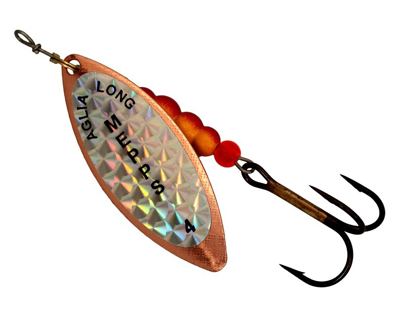 

Вращающаяся блесна Mepps Aglia Long Rainbow 1шт цвет copper, Серебристый;коричневый;оранжевый, Aglia Long Rainbow