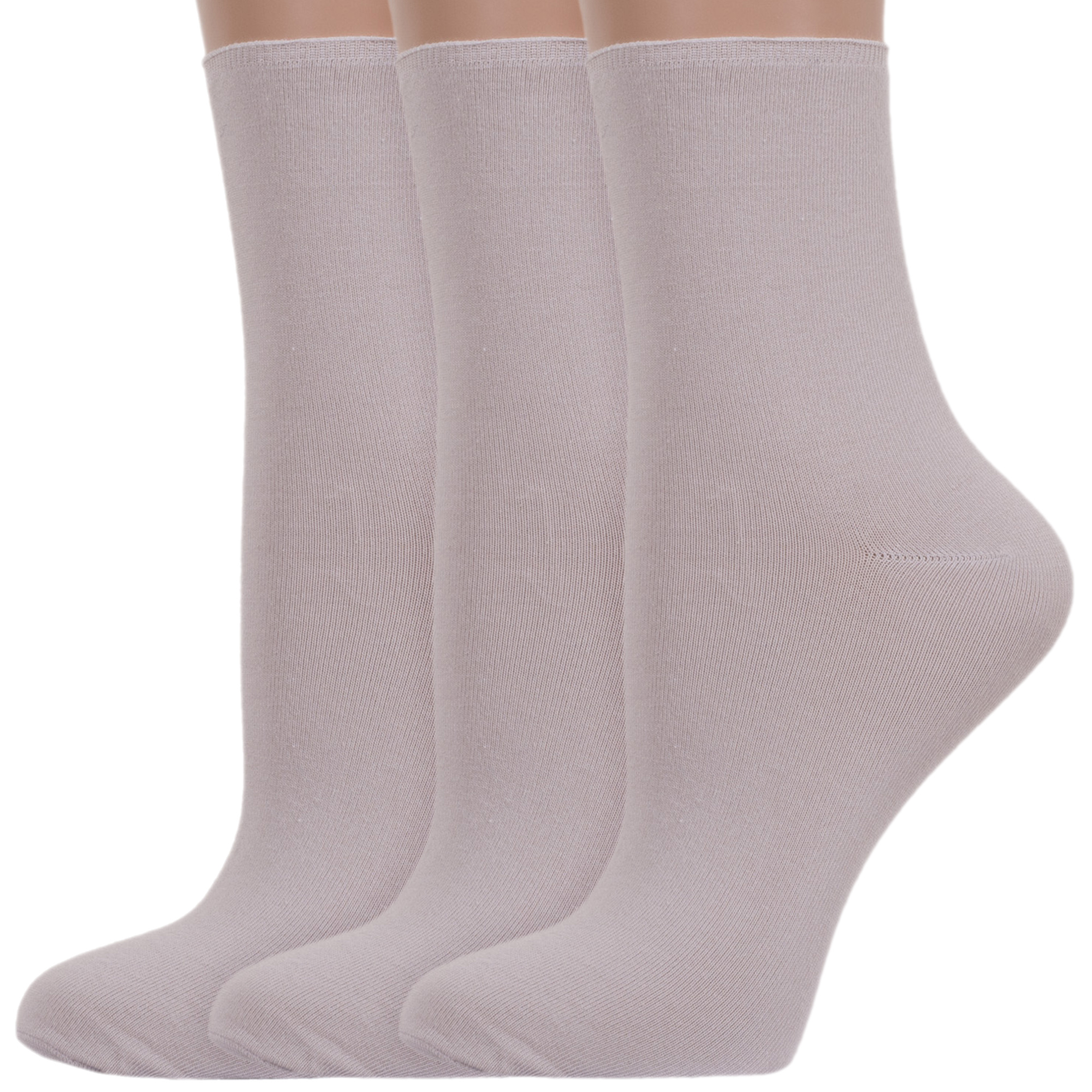 

Комплект носков женских Rusocks 3-Ж-1528 бежевых 23-25, Бежевый, 3-Ж-1528