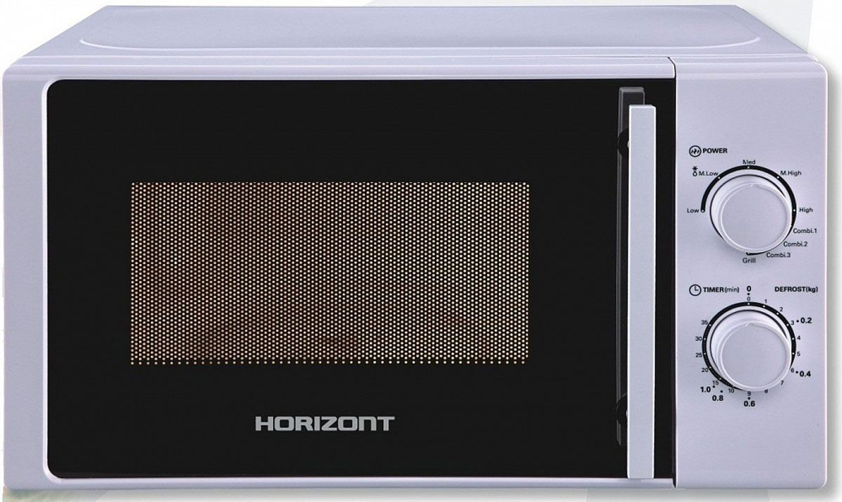 Микроволновая печь 20L SOLO WHITE 20MW700-1478BIW HORIZONT микроволновая печь horizont 20mw700 1378gsw