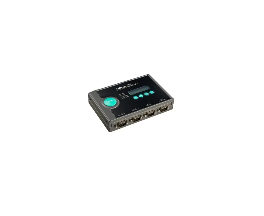 

Преобразователь интерфейсов MOXA NPort 5450I, Черный, NPort 5450I