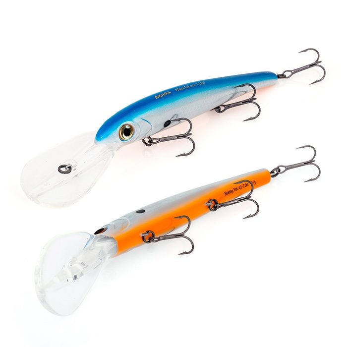 

Воблер Akara Max Diver 120F 21 гр. (3/4 oz 4,7 in) A12, Голубой;серебристый;оранжевый, Max Diver