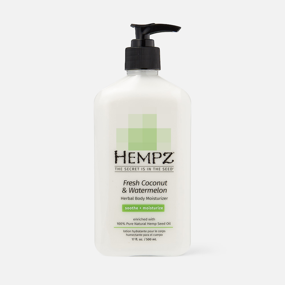 Молочко для тела HEMPZ Fresh Coconut & Watermelon Moisturizer увлажняющее 500 мл