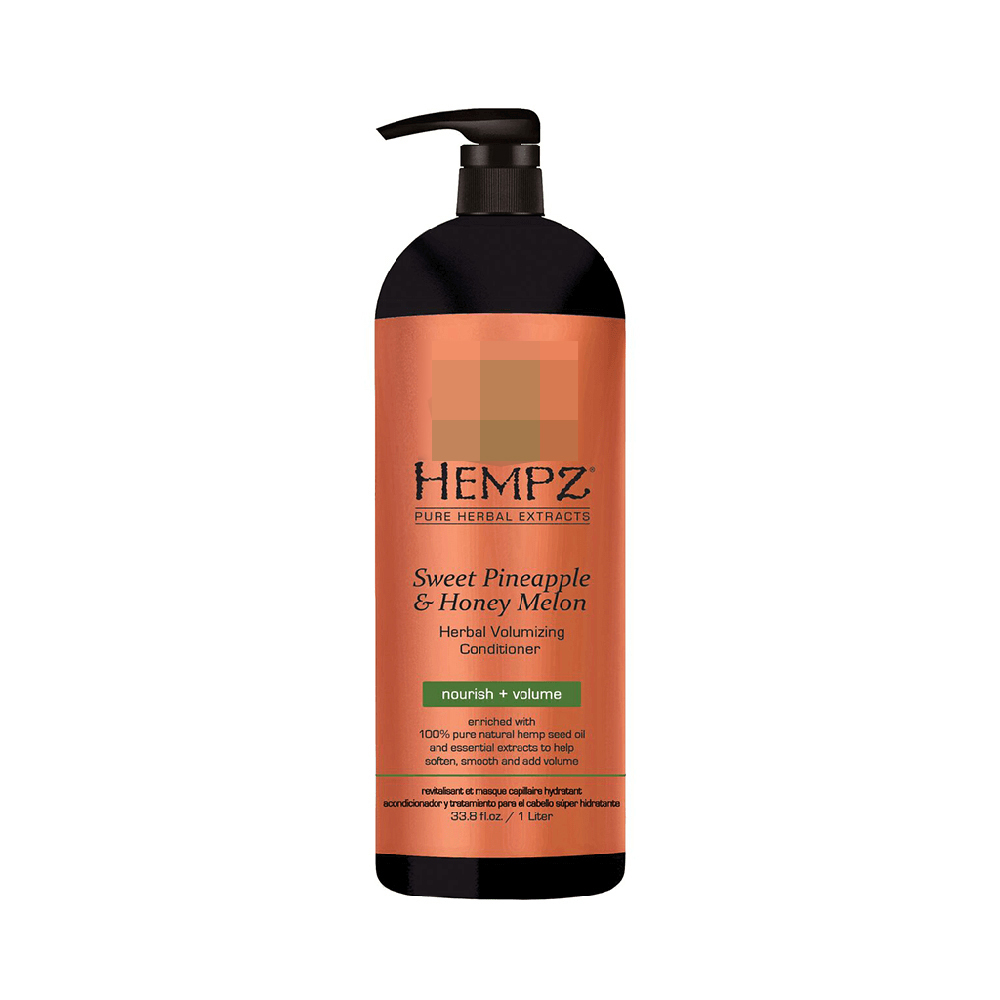 Кондиционер для волос Hempz Herbal Sweet Pineapple & Honey Melon 1000 мл кисть для окрашивания волос melon pro широкая скошенная