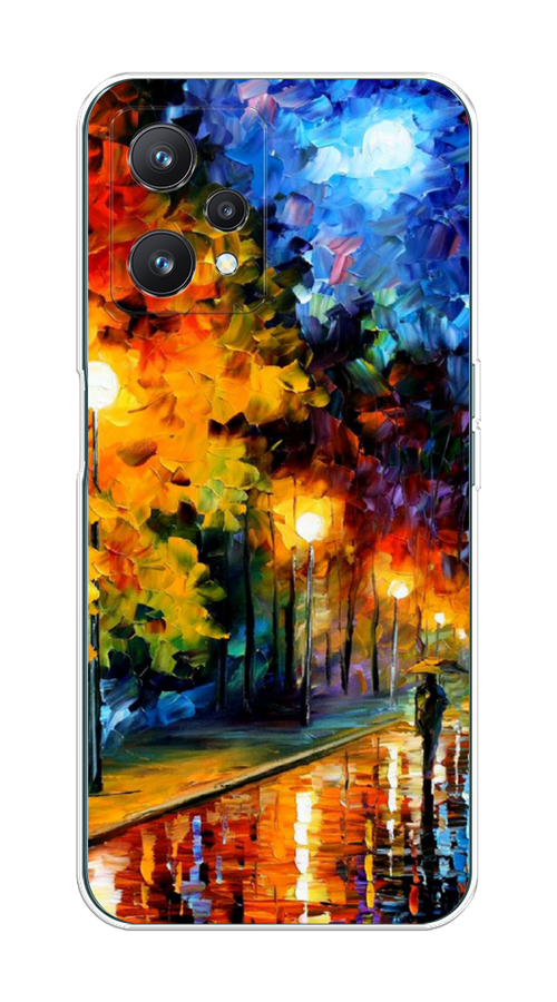 

Чехол на Realme 9 Pro "Безлюдная улочка", Оранжевый;желтый;синий, 2511150-1