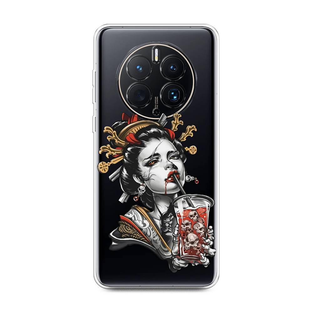 

Чехол для Huawei Mate 50 Pro "Опасная гейша", Красный;черный;серый, 6109950-4