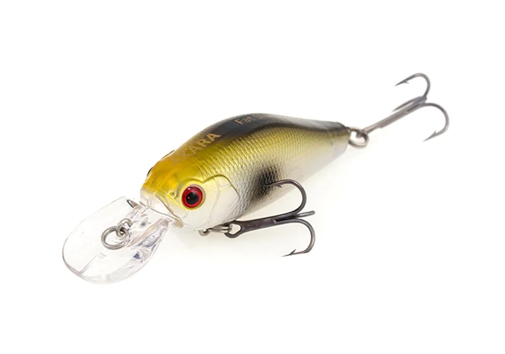 

Воблер Akara Fat Shad 55F 8 гр. (2/7 oz 2,2 in) A77, Золотистый;серебристый, Fat Shad