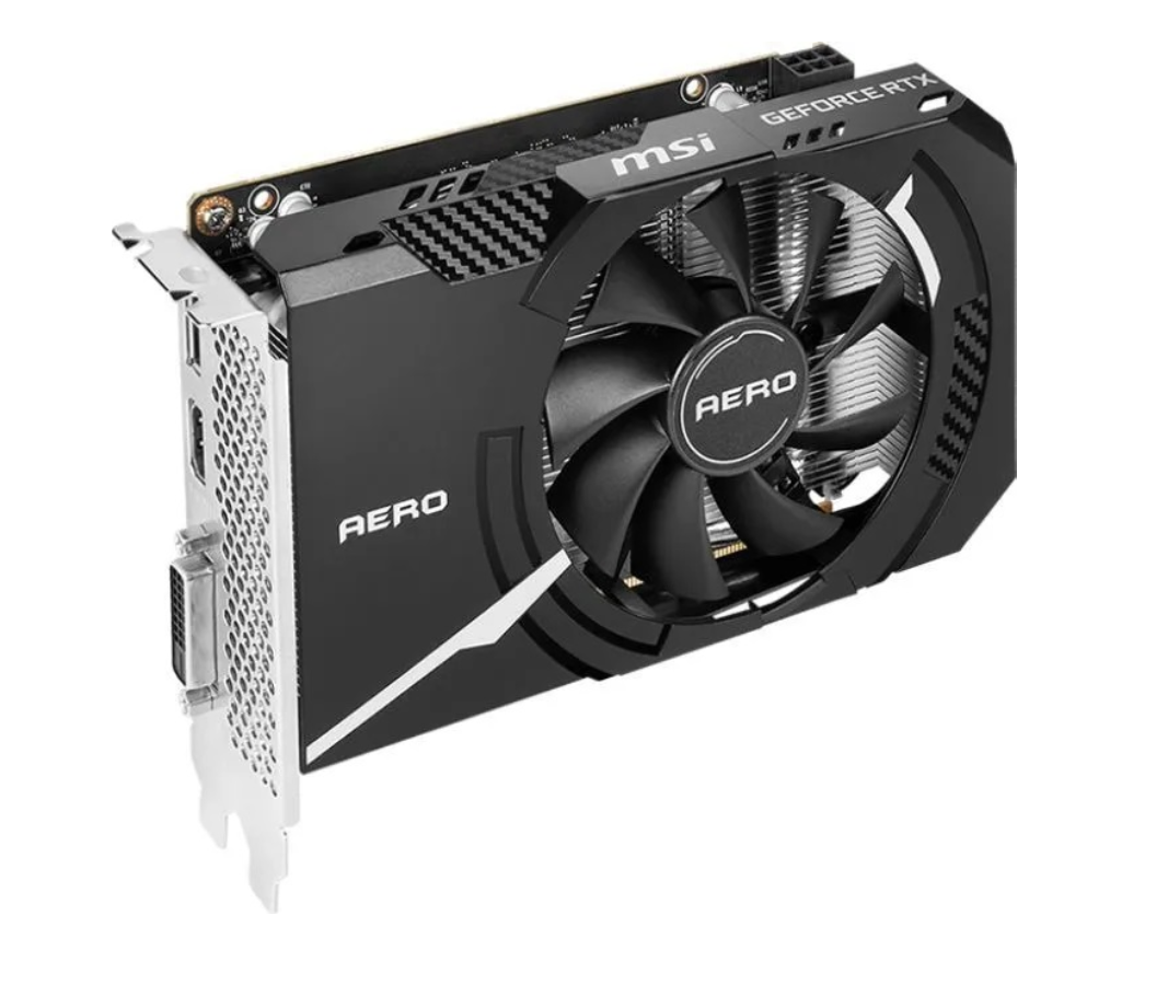 

Видеокарта MSI NVIDIA GeForce RTX 3050 RTX 3050 AERO ITX OCV2, GeForce RTX 3050 RTX 3050 AERO ITX OCV2