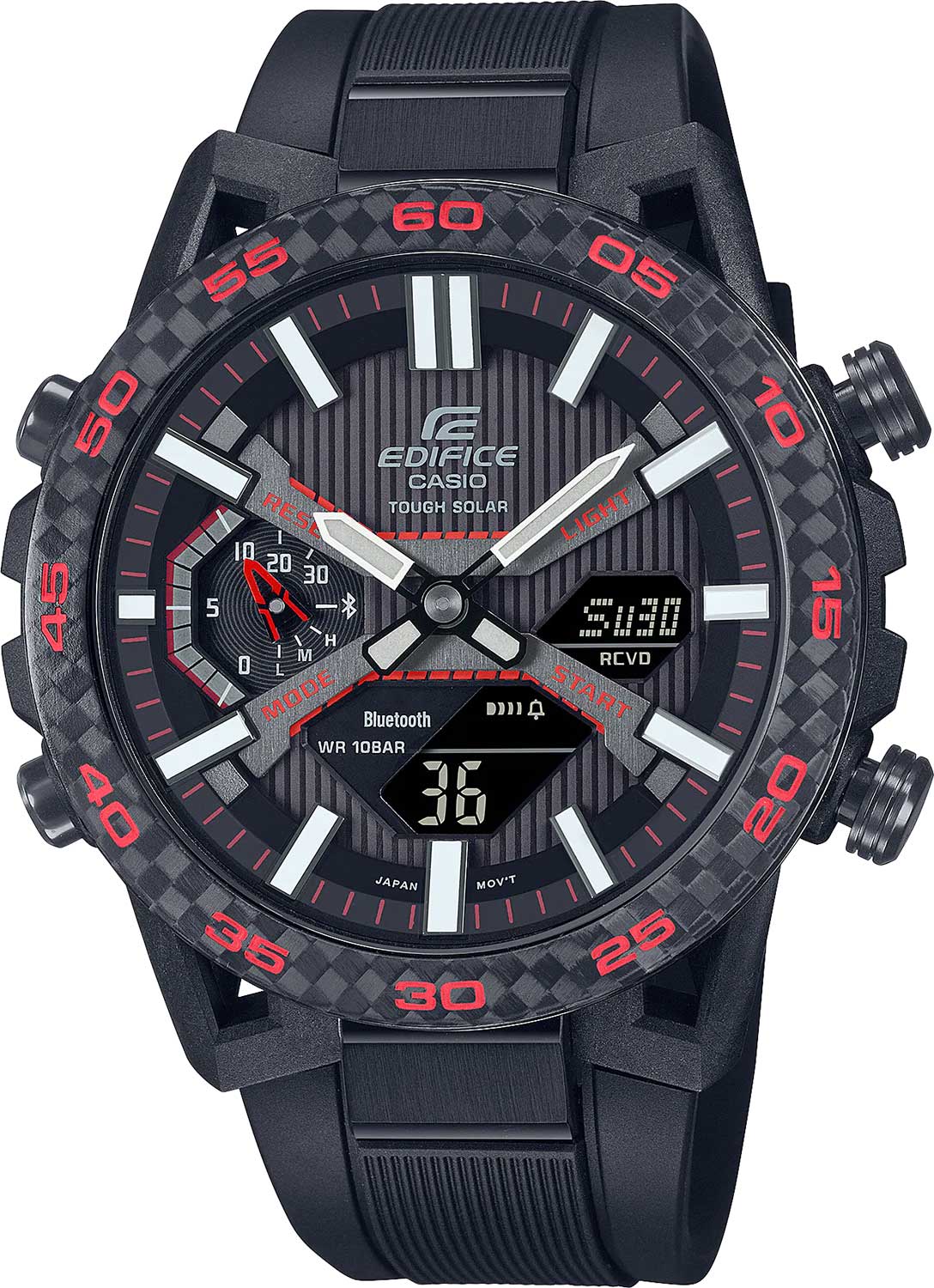 

Наручные часы мужские Casio ECB-2000PB-1A, ECB-2000PB-1A