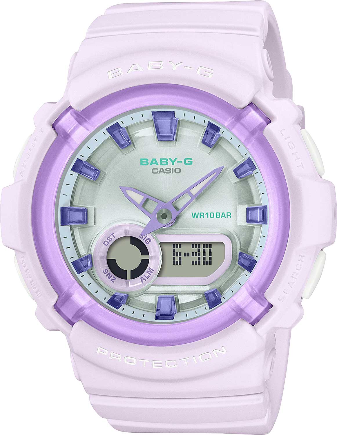 

Наручные часы женские Casio BGA-280SW-6A, BGA-280SW-6A