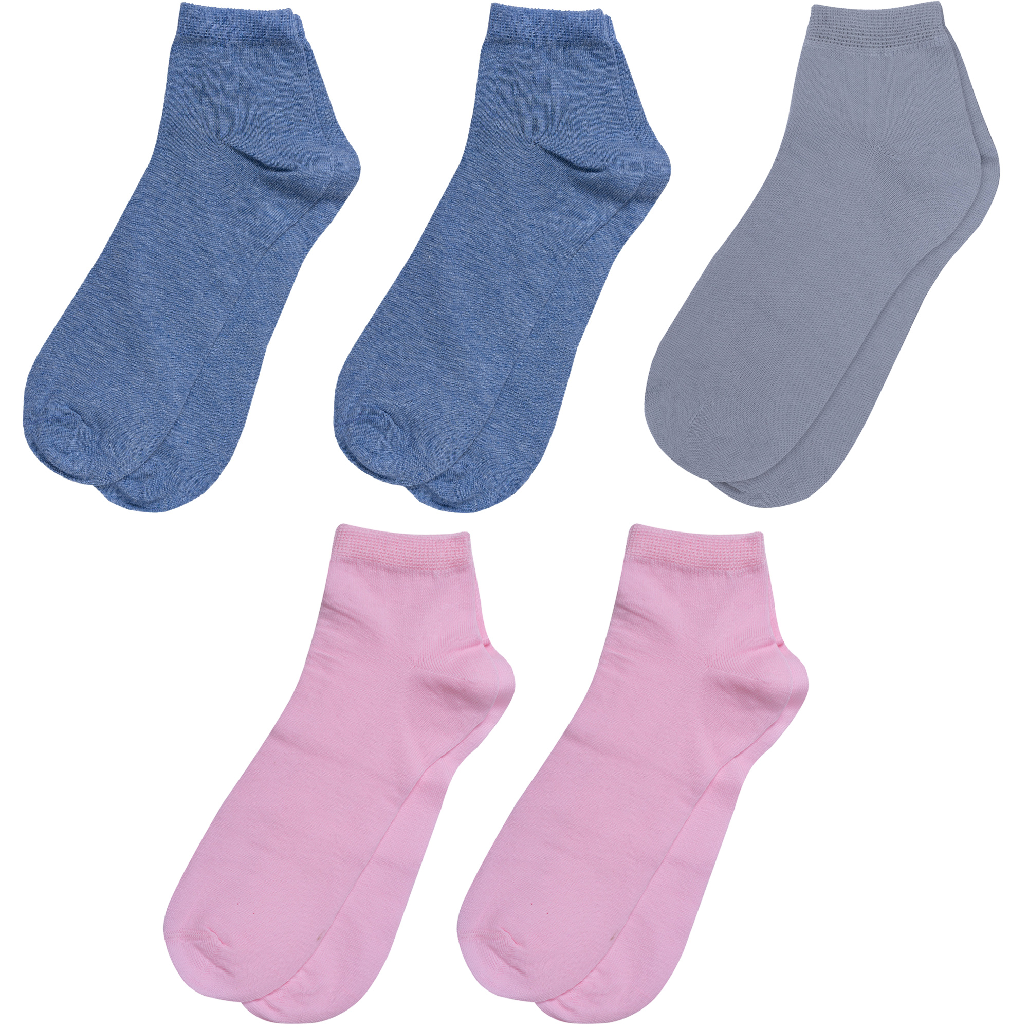 

Носки для девочек Rusocks 5-Д-97 цв. серый; розовый; голубой р. 38, 5-Д-97