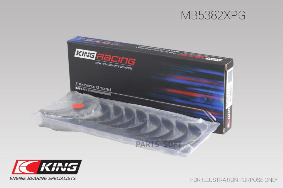 

Вкладыши Коренные Std (Гоночные) Subaru Ej20/Ej22/Ej25 King