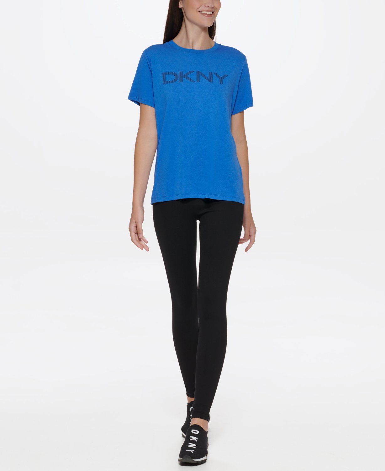 

Футболка женская DKNY DP1T6749 синяя M, DP1T6749