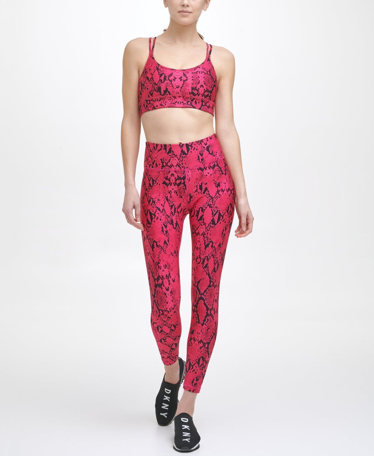 

Леггинсы женские DKNY DP1P2238 розовые M, DP1P2238