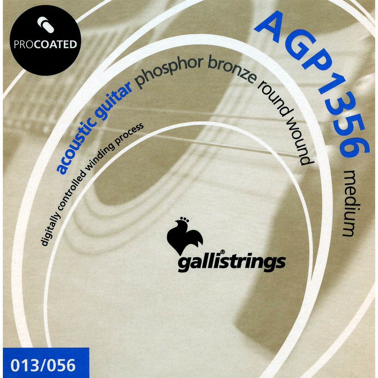 Струны для акустической гитары Galli Strings AGP1356
