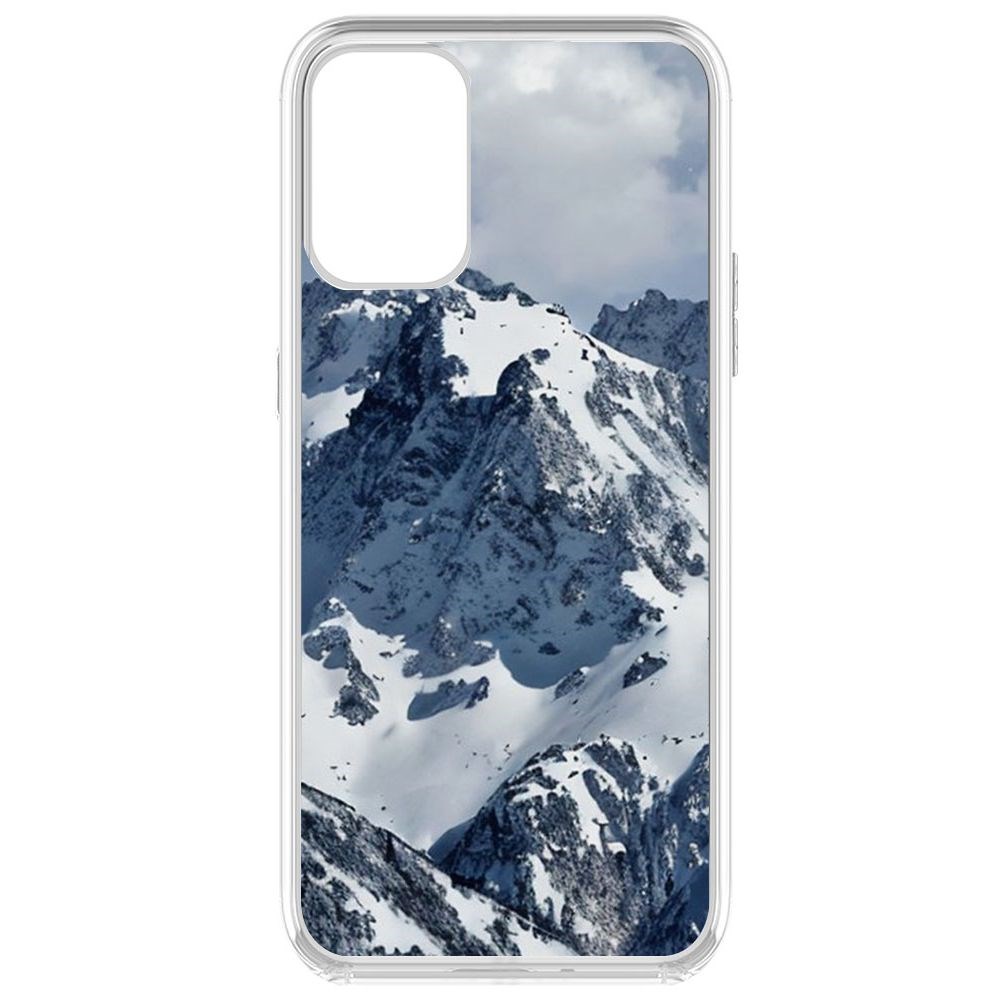 Чехол-накладка Krutoff Clear Case Горы для OnePlus 9R