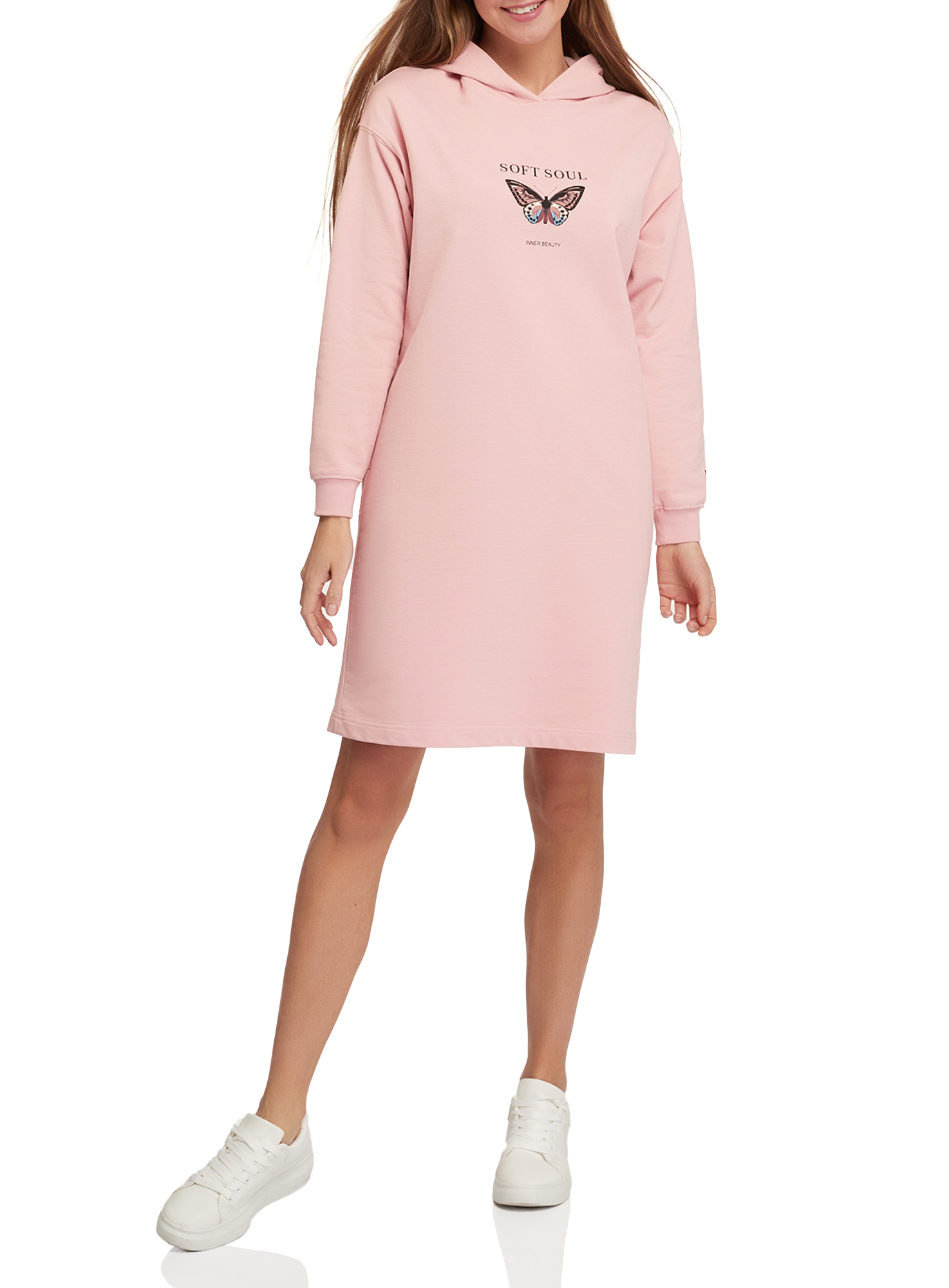 

Платье женское oodji 14008042-3 розовое XL, 14008042-3