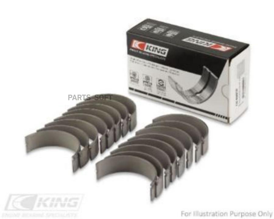 

Вкладыши Шатунные 4.5 Turbo King Bearings Cr8046Cp