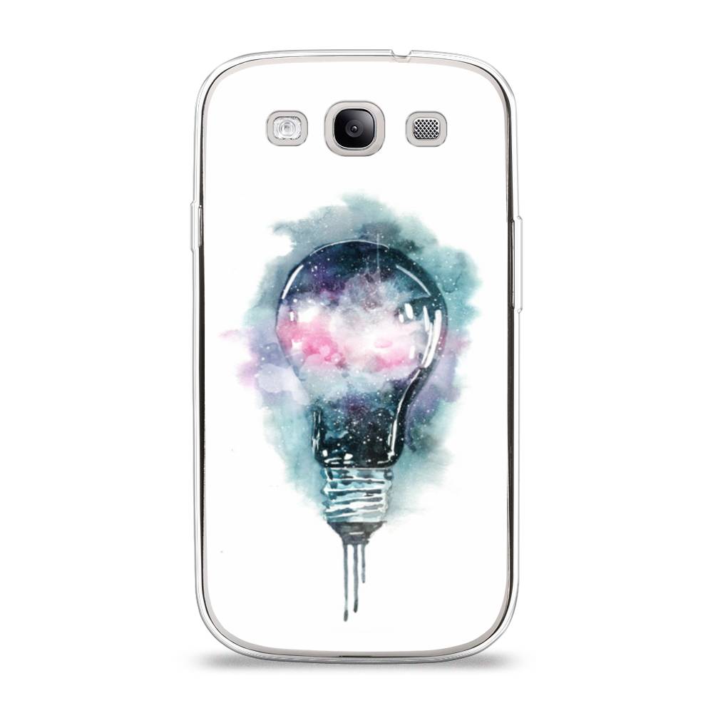 

Чехол на Samsung Galaxy S3 "Волшебная лампа", Белый;серый, 23750-4