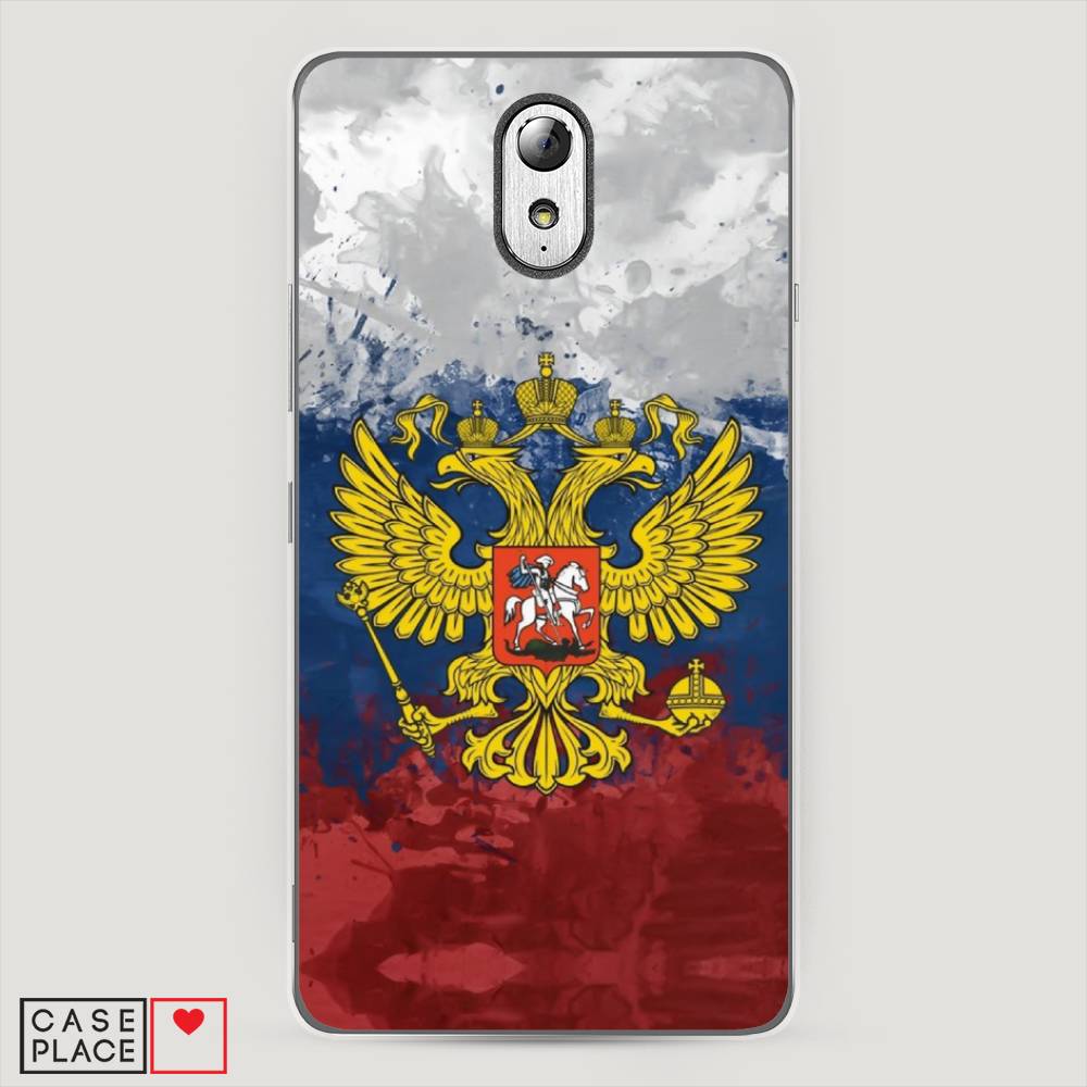 

Чехол Awog на Lenovo Vibe P1m / Леново Vibe P1m "РФ", Белый;синий;красный, 111350-5