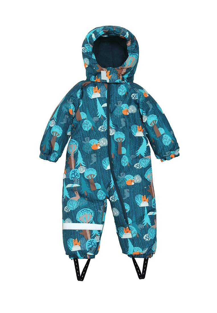 Комбинезон детский Kari Baby AW23B168 разноцветный, 74