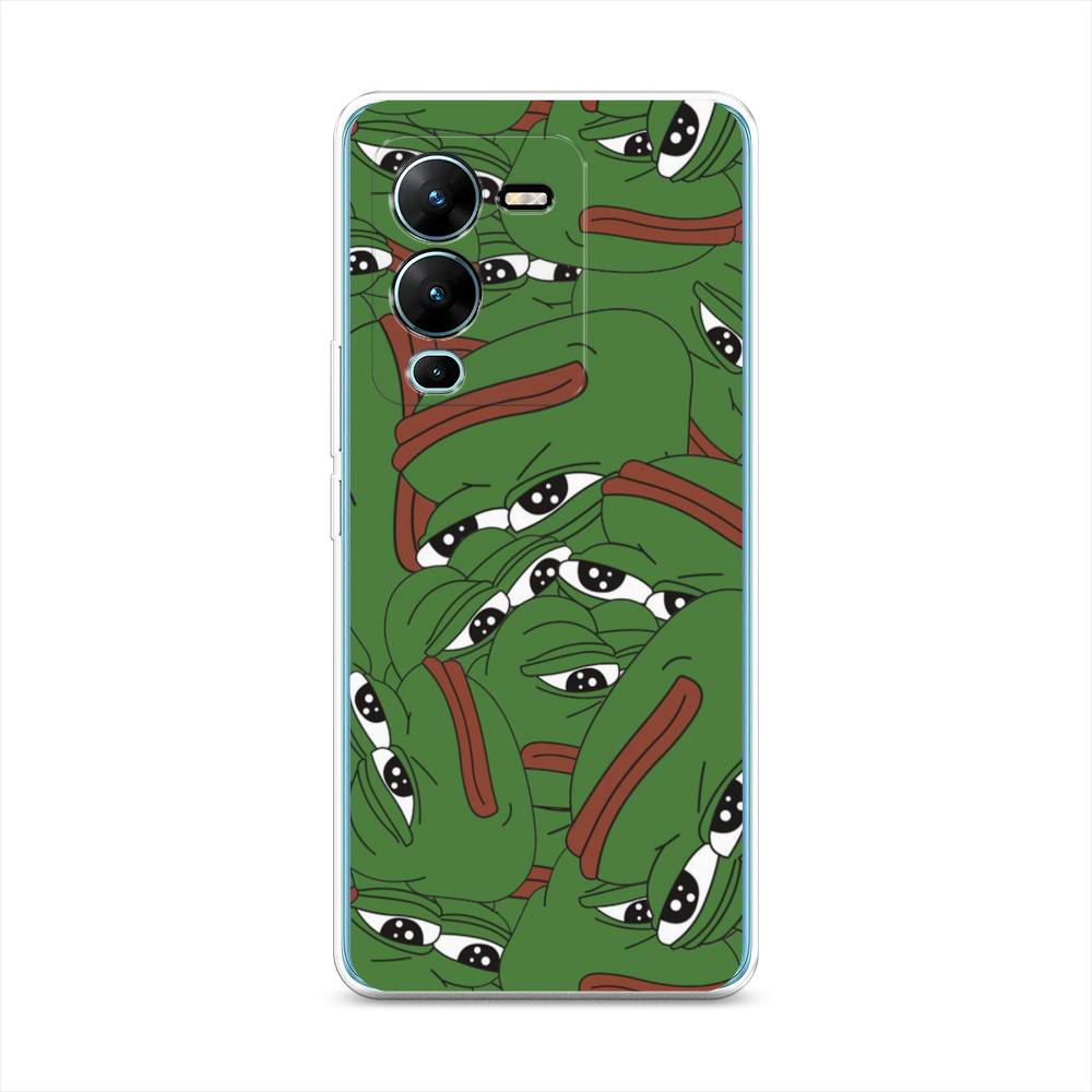 

Чехол Awog на Vivo V25 Pro 5G "Печальный frog", 267450-9