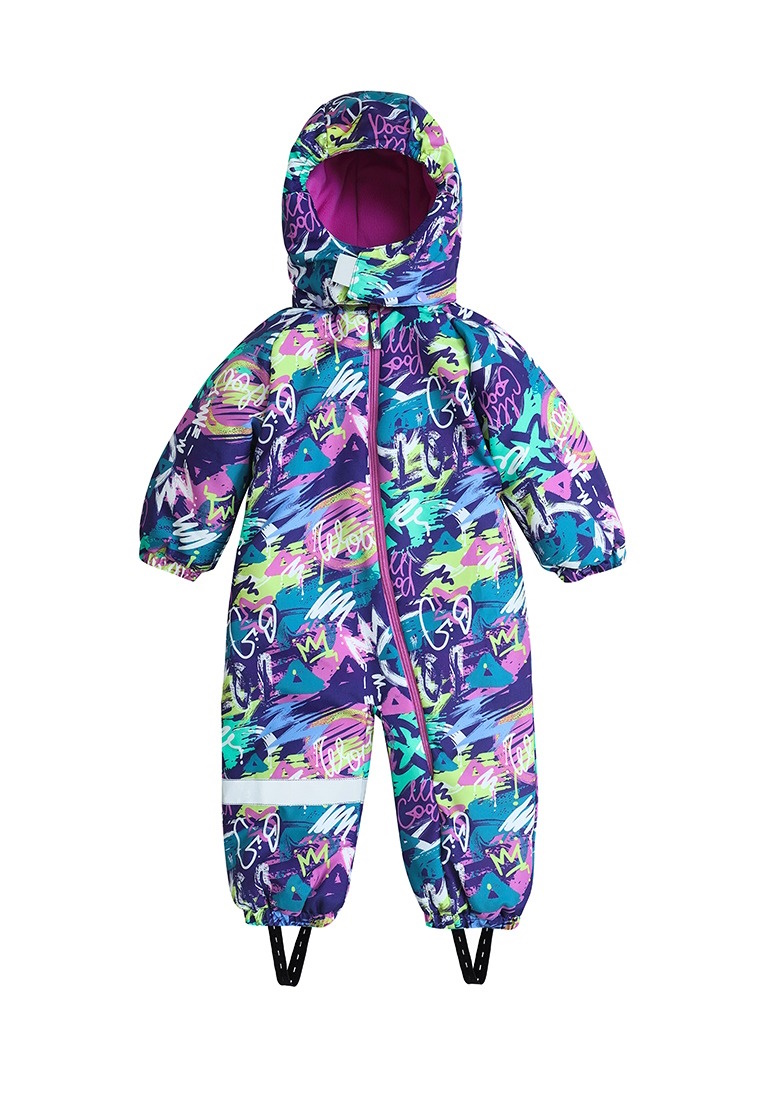 

Комбинезон детский Kari Baby AW23B165 разноцветный, 80, 220677