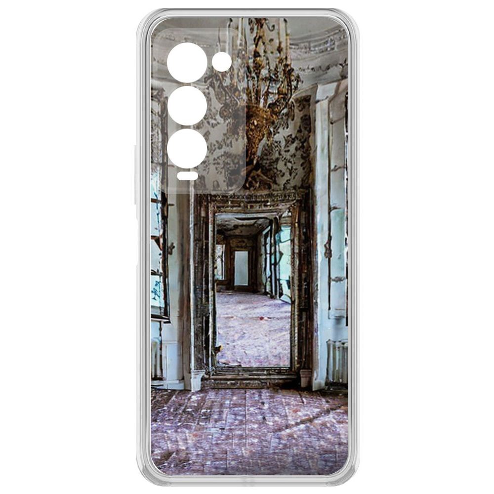 

Чехол-накладка Krutoff Clear Case Заброшенный особняк для TECNO Camon 18 Premier, Прозрачный