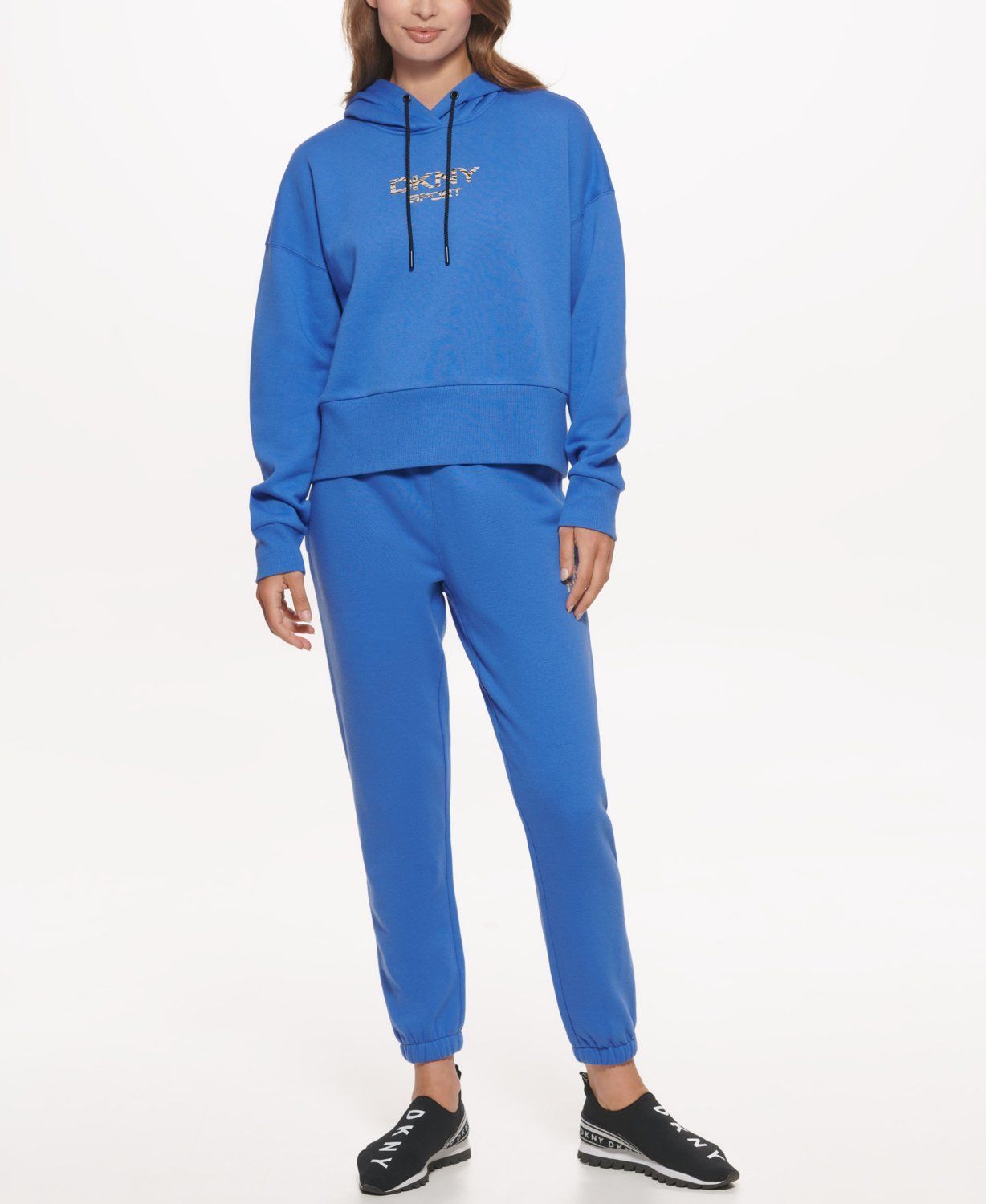 

Толстовка женская DKNY DP1T8221 синяя S, DP1T8221