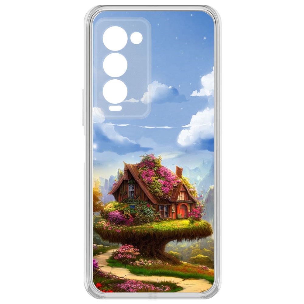 

Чехол-накладка Krutoff Clear Case Дом на дереве для TECNO Camon 18 Premier, Прозрачный