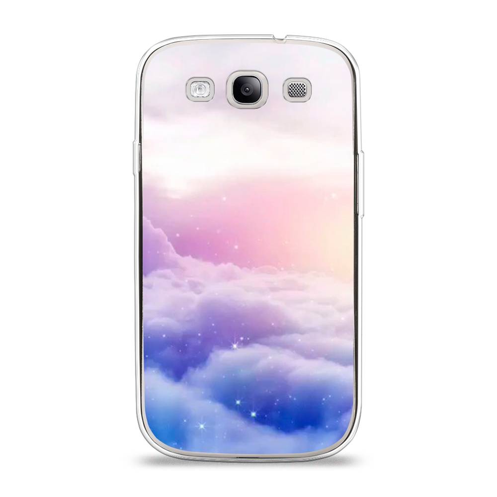 

Чехол на Samsung Galaxy S3 "Небеса", Голубой;белый;розовый, 23750-2