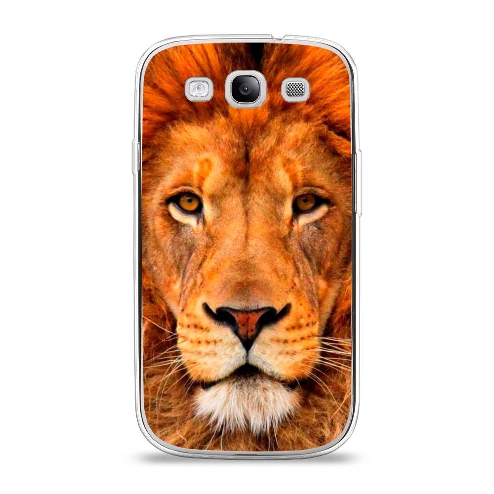 

Чехол на Samsung Galaxy S3 "Благородный лев", Оранжевый, 23750-1