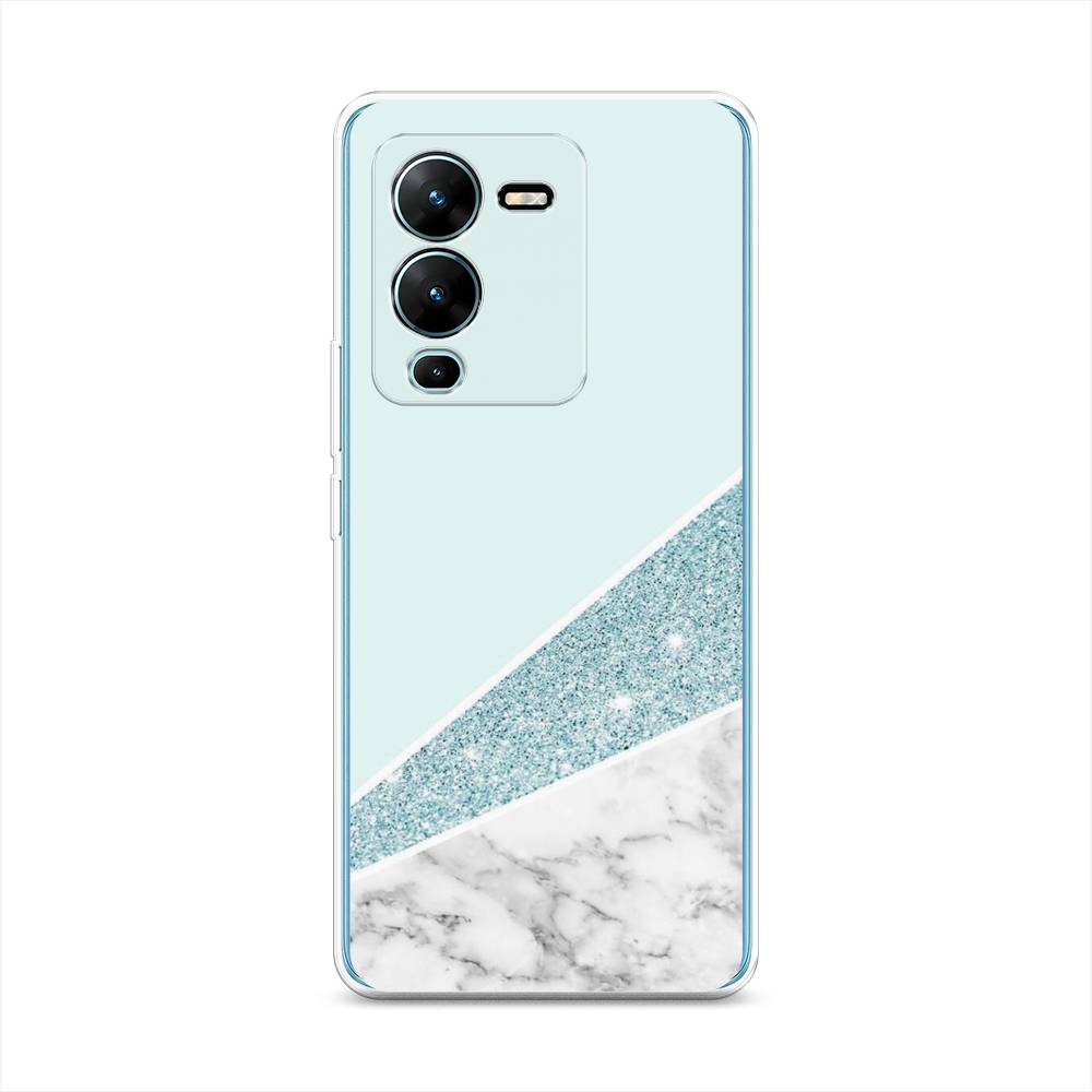 

Чехол Awog на Vivo V25 Pro 5G "Мрамор с голубыми блестками", 267450-3