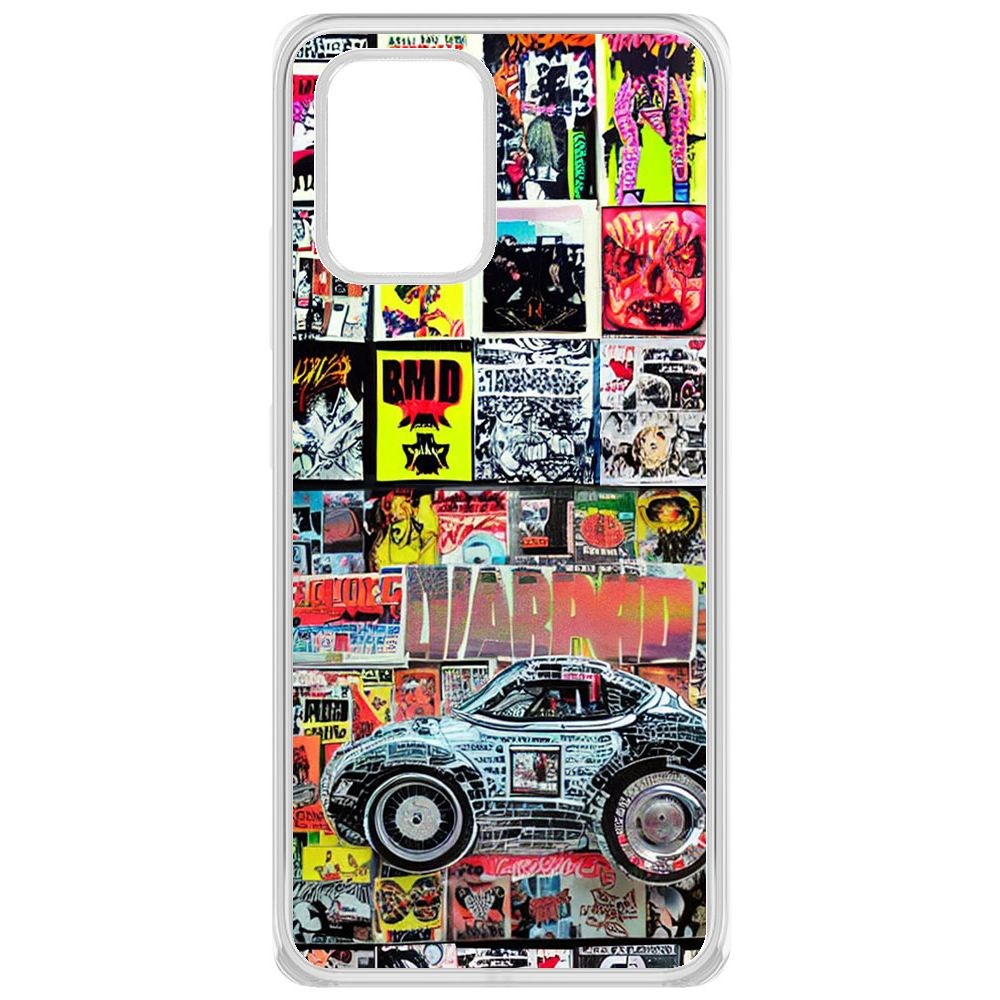 

Чехол-накладка Krutoff Clear Case Автопамфлет для Samsung Galaxy S10 Lite