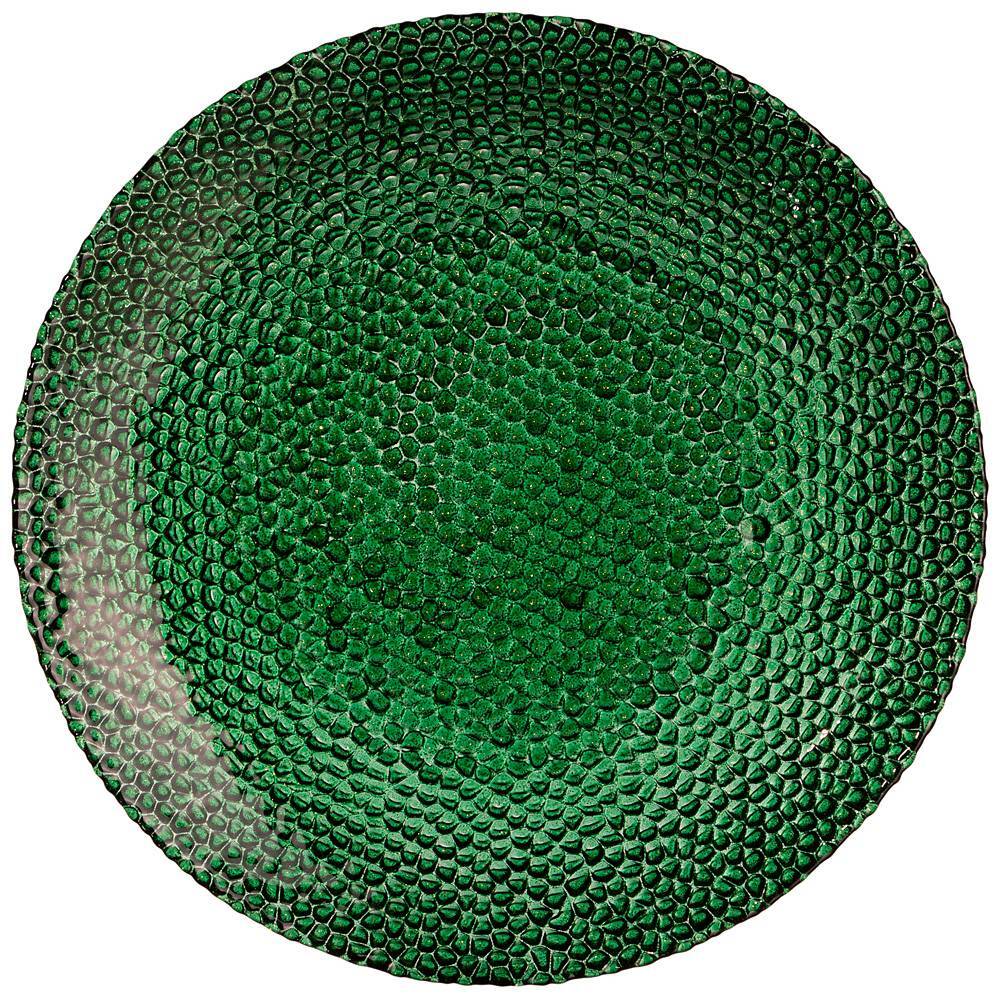 

Тарелка AKCAM "Lace"28 см, изумруд (339-347)