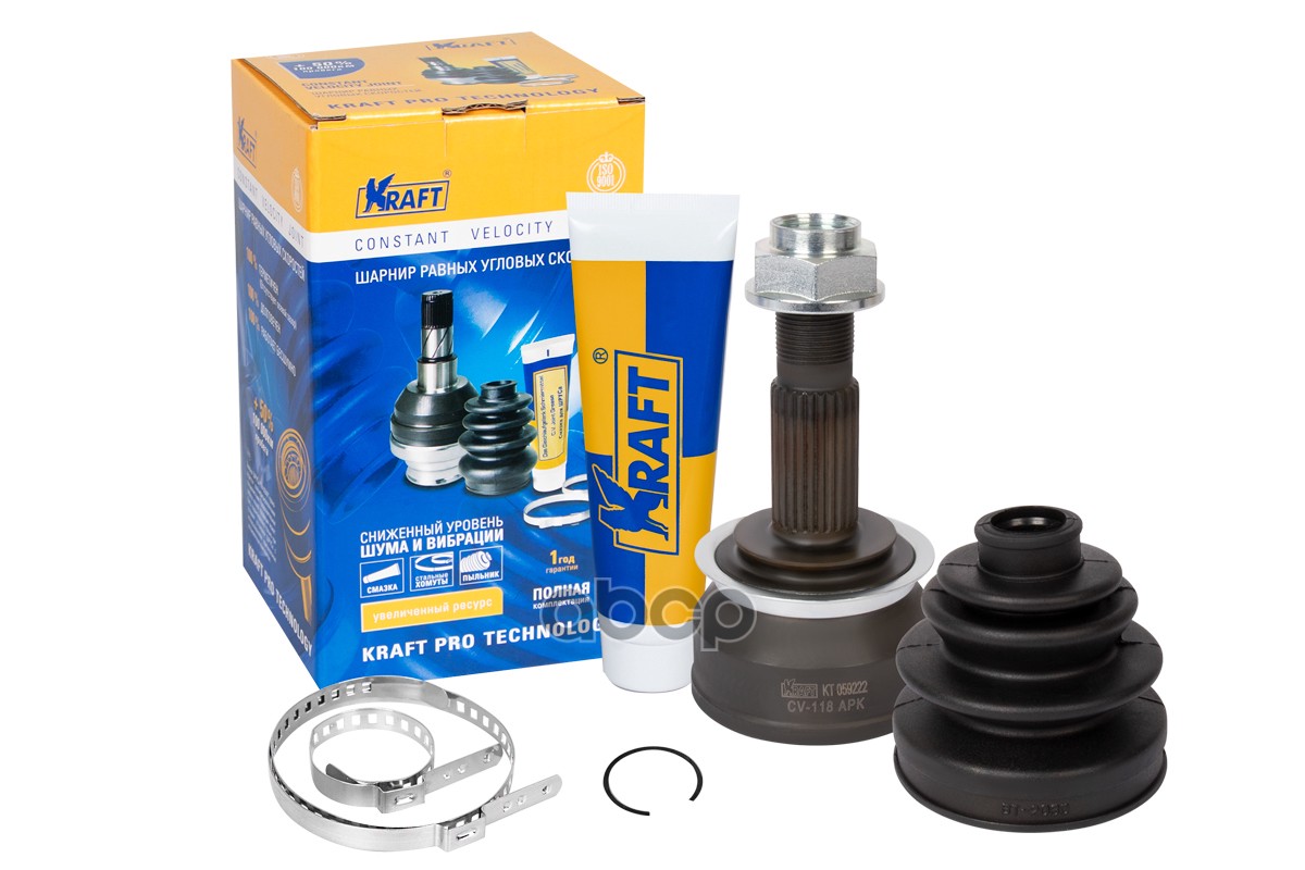 

Шрус Наружный Chevrolet Cobalt (12-) Oberkraft Kraft Kt059222 Kraft арт. KT059222