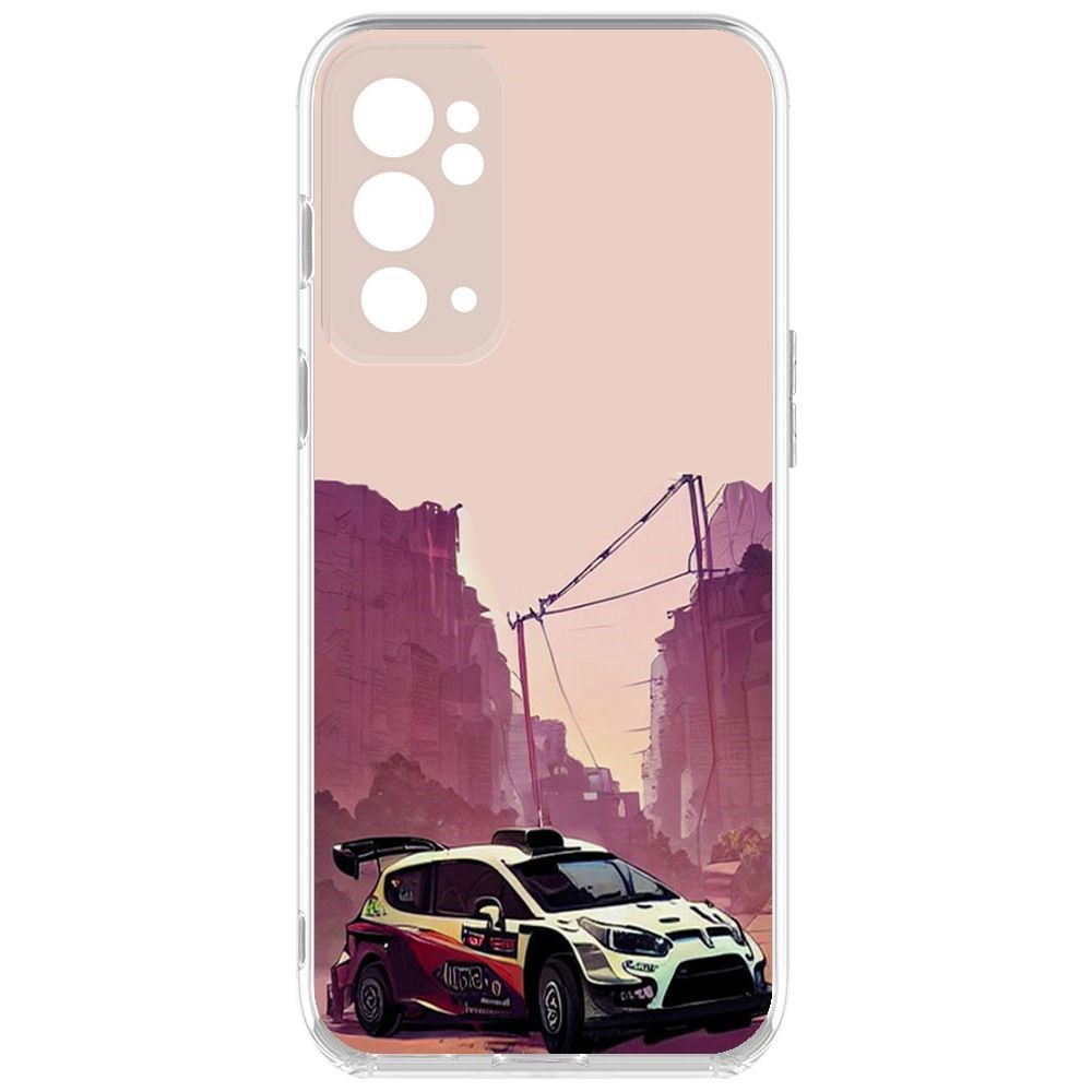 

Чехол-накладка Krutoff Clear Case Гоночный каньон для OnePlus 9RT, Прозрачный