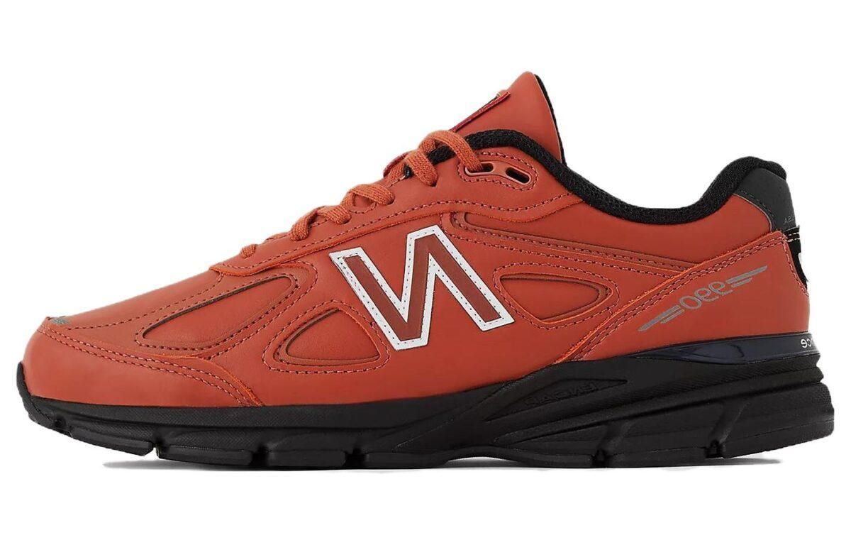 

Кроссовки унисекс New Balance NB 990 V4 красные 41.5 EU, Красный, NB 990 V4