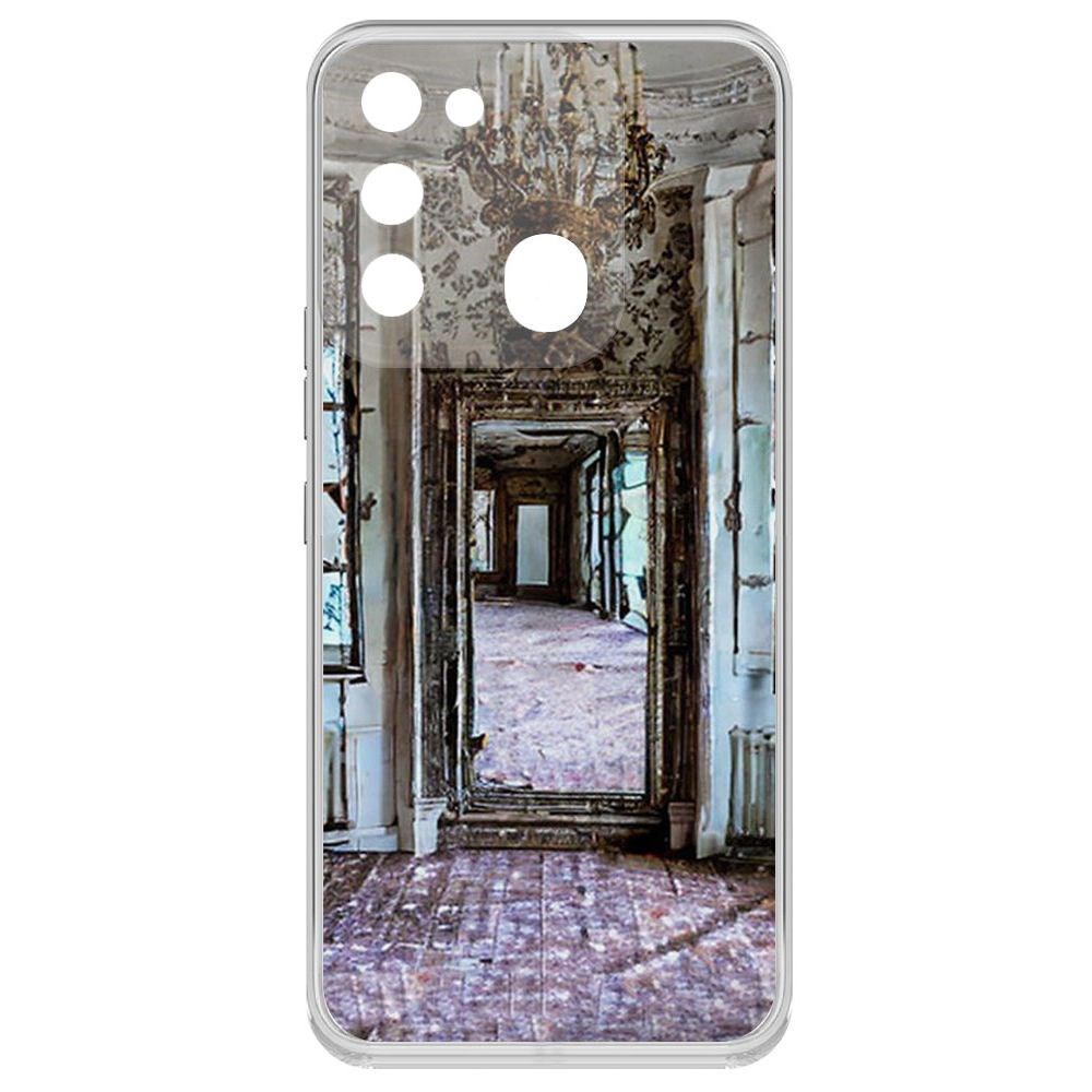 

Чехол-накладка Krutoff Clear Case Заброшенный особняк для TECNO Spark 8C