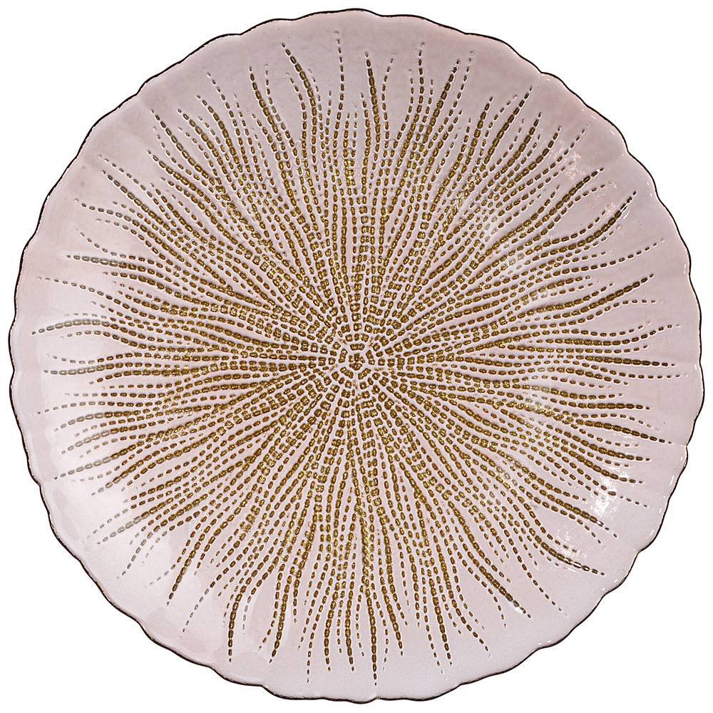 

Тарелка AKCAM "Sunrays"28 см (339-297), Бежевый