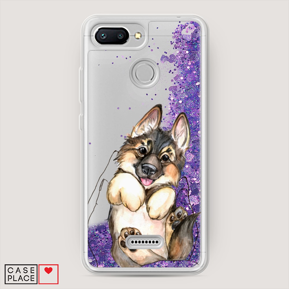 

Чехол Awog на Xiaomi Redmi 6 "Овчарка в ладошках", Разноцветный, 33892-1