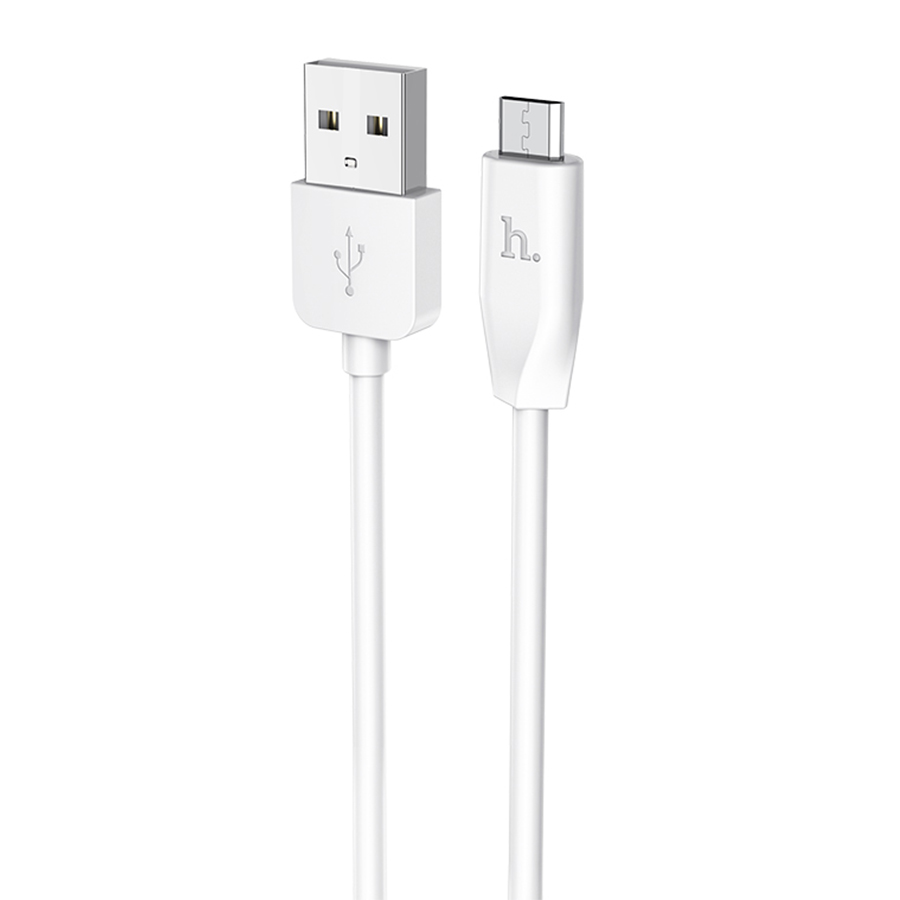 

Кабель Hoco X1 Rapid USB - Micro USB, 2.1 А, 1 м, белый, X1 Rapid