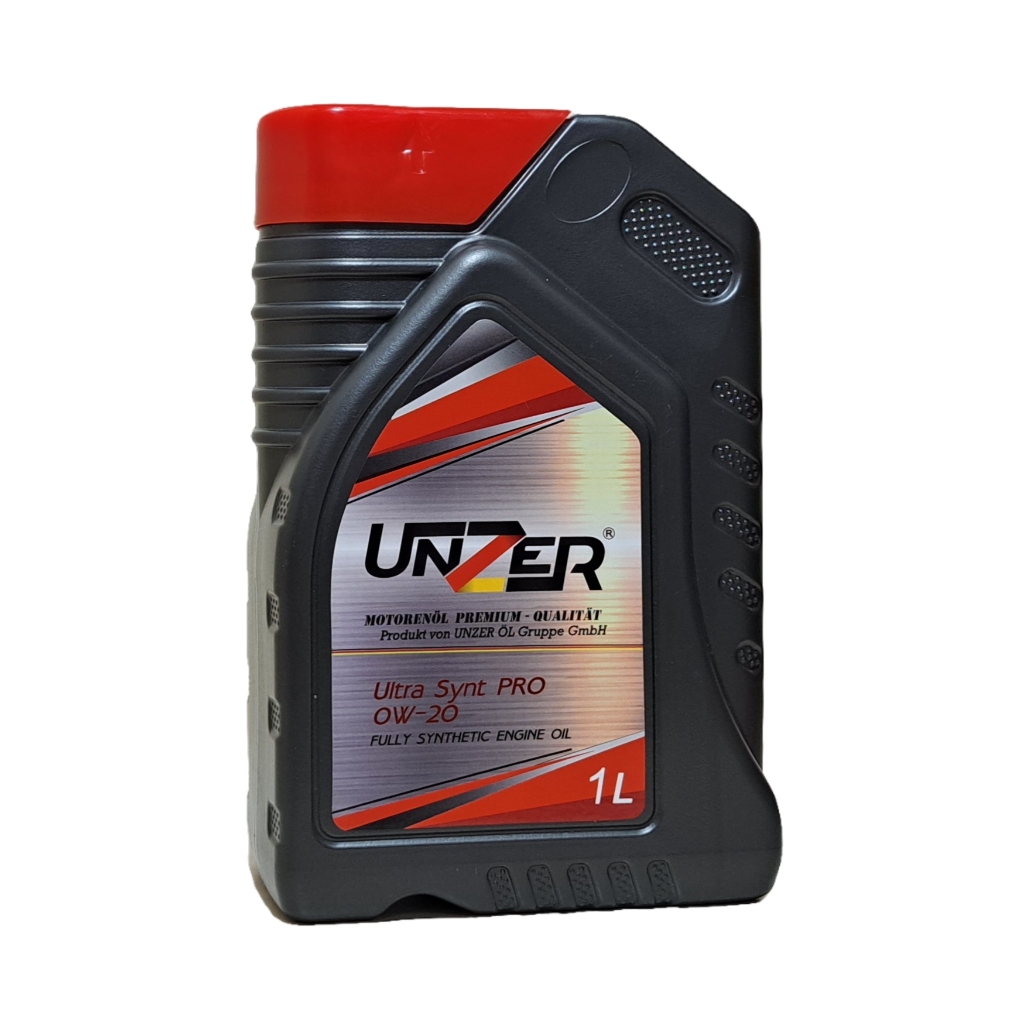 Моторное масло Unzer PRO 0w20 синтетическое 1л 0101411UN1