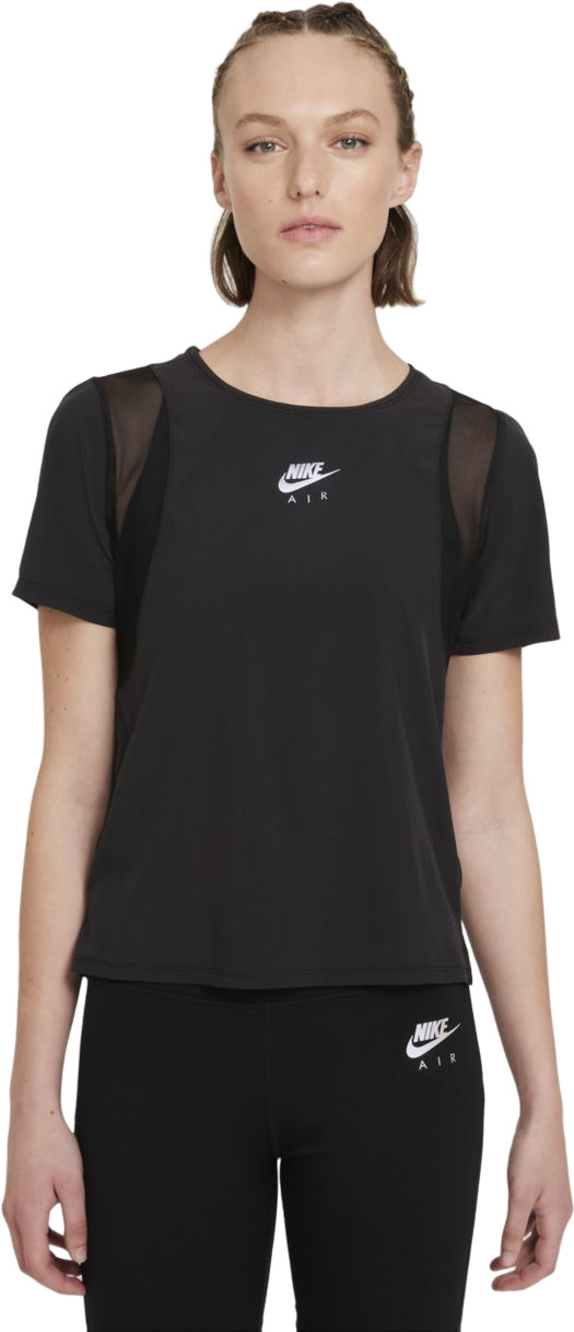 

Футболка женская Nike W Air Top Ss черная S, W Air Top Ss