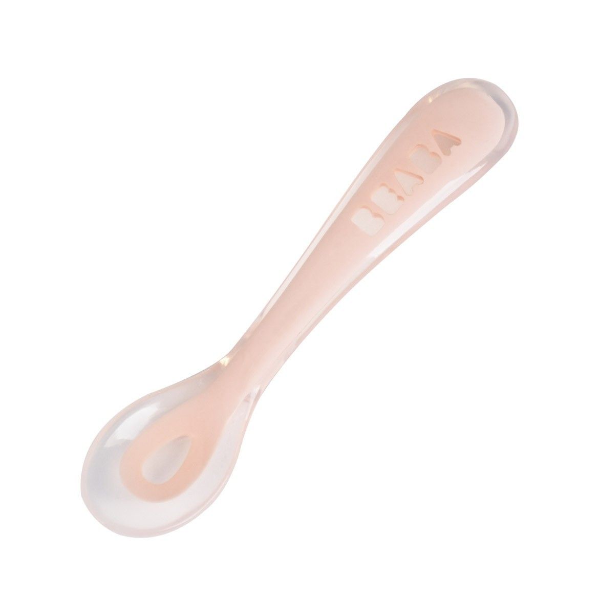 фото Эргономическая beaba ложка 2 2nd age silicone spoon pink 913425