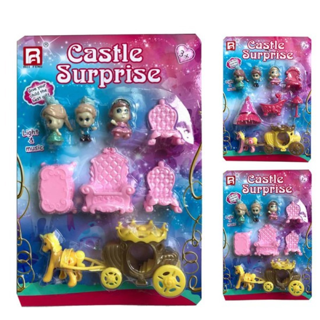 

Игровой набор Наша игрушка Экипаж, в компл предм 8 шт, в ассортименте 201196052, 201196052